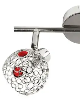 Stropná svetla Nástenná bodová lampa ARON 2xG9 Candellux