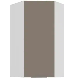 Kuchynské skrinky visiace Kuchynská skrinka Aria-Ta/Wh Anti Fingerprint 60x60 Gn-108 1f (45°)