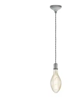 Svietidlá Eglo 32534 - Luster na lanku YORTH 1xE27/60W/230V 32534