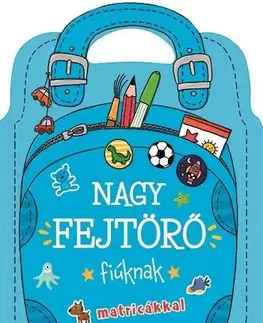 Príprava do školy, pracovné zošity Nagy fejtörő - fiúknak matricákkal