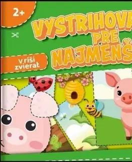 Nalepovačky, vystrihovačky, skladačky V ríši zvierat - Vystrihovačky pre najmenších