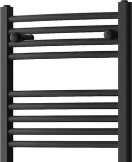 Radiátory do kúpeľne MEXEN - Ares vykurovací rebrík/radiátor 900x500 mm, 372 W, čierna W102-0900-500-00-70