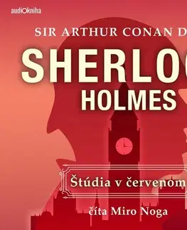 Detektívky, trilery, horory Slovart Štúdia v červenom - audiokniha