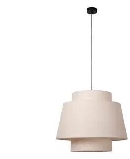 Svietidlá Lucide 21435/60/38 - Luster na lanku TRIBUTE 1xE27/40W/230V krémová 21435/60/38