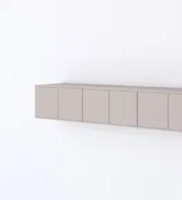 TV stolíky ArtPK Závesný TV stolík BIANCO | 350 cm