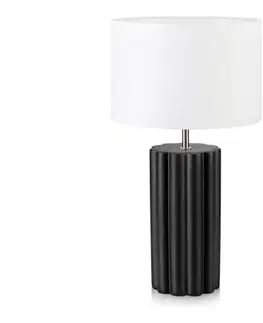 Lampy Markslöjd 108221 - Stolná lampa COLUMN 1xE14/18W/230V čierna 108221