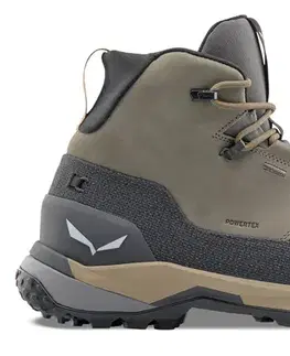 Vysoká outdoor obuv Salewa Puez Leather Mid PTX M Veľkosť: 42 EUR