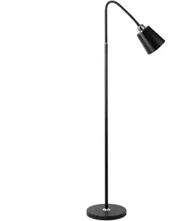 Moderné lampy do obývačky Stojacia lampa E27 KALSO Black LP1