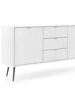 Komody do spálne Komoda Zova KSZ-168 biela