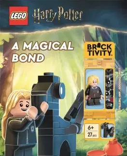 Nalepovačky, vystrihovačky, skladačky LEGO® Harry Potter™: A Magical Bond Activity Book (with Luna Lovegood™ minifigure and Thestral mini-build) - Buster Books,LEGO®