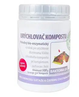 Upratovanie Baktérie do kompostu - Baktoma UK 0,5kg Baktoma UK: 0,5 kg
