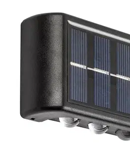 Záhradné lampy Rabalux 77024 - LED Solárne nástenné svietidlo KANGTON LED/1,2W/1,2V IP44 77024