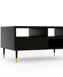 Konferenčné stolíky s úložným priestorom Konferenčný Stolík System Imperial I01 Čierna