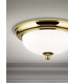 Svietidlá Orion - Stropné svietidlo EMPIRA 2xE14/40W/230V pr. 26,5 cm zlaté DL 7-792/26 gold