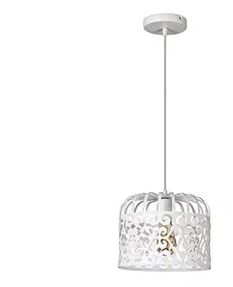 Svietidlá Rabalux 2161 - Luster ALESSANDRA 1xE27/60W/230V biela  2161