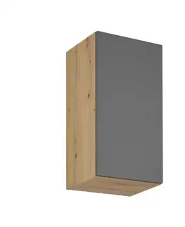 Kuchynské skrinky visiace Skrinka do kuchyne Langen G40 grey