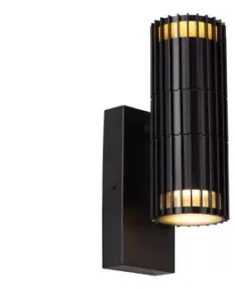 Svietidlá Lucide 11840/02/30 - Vonkajšie nástenné svietidlo TIMBALA 2xGU10/7W/230V IP44 11840/02/30