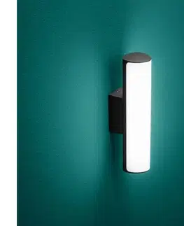 LED osvetlenie Ideal Lux - LED Vonkajšie nás. svietidlo ETERE LED/9,5W/230V 3000K IP44 čierna 322193
