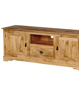 TV stolíky TV stolík Guru 160x60x45 z mangového dreva