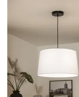 Svietidlá BRILAGI - LED luster na lanku CERIA 1xE27/40W/230V pr. 45 cm biela BG3987+EG781041