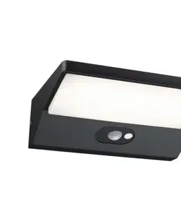 LED osvetlenie Paulmann 94333 - LED/7,4W IP44 Vonkajšie nástenné svietidlo so senzorom HOUSE 230V 94333