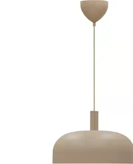 Svietidlá Nordlux - Závesný luster na lanku SANDRO, 1xE27/15W/230V, priemer 40 cm, hnedý 2612003018