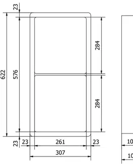 Kúpeľňový nábytok Mexen X-Wall 1900623010