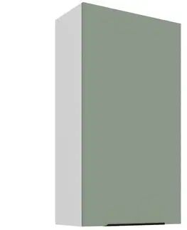 Kuchynské skrinky visiace Kuchynská skrinka Aria-Sa/Wh Anti Fingerprint 60g-108 1f