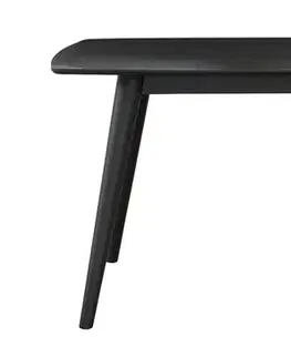 Jedálenské stoly CROW jedálenský stôl 150x90, čierna