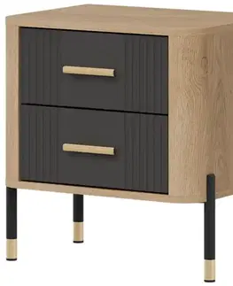 Všetky produkty Nočný Stolík Dante Dt21 Dub Cremona/ Antracit