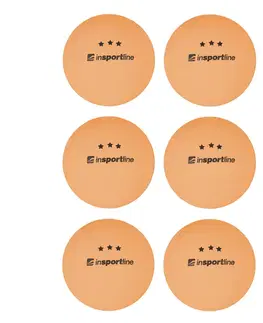 Pingpongové loptičky Pingpongové loptičky inSPORTline Elisenda S3 6ks biela