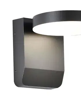 LED osvetlenie  LED Vonkajšie nástenné flexibilné svietidlo LED/17W/230V IP65 3000K čierna 2952
