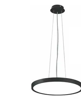 Svietidlá Top Light - LED Stm. luster na lanku REVIT LED/36W/230V 3000-6500K čierna + DO Revit 40CZ RC