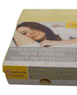 Bytový textil Froté plachta s gumkou 0,9/2,0