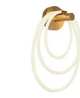 Svietidlá  LED Nástenné svietidlo LED/37W/230V 3000K zlatá 15348