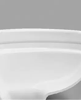 Záchody OLSEN SPA - Závesné WC ORLO TORNADO s FLAT sedadlom Soft-close OLKLT057EUQ1