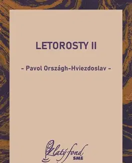 Romantická beletria Letorosty II - Pavol Országh-Hviezdoslav