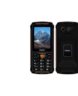 Predlžovacie káble Evolveo - StrongPhone Z6 vodotesný Dual SIM telefón čierna/oranžová SGP-Z6-BO