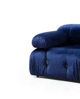 Kreslá Kreslo / Jednomiestna pohovka Bubble L1 - Velvet Blue