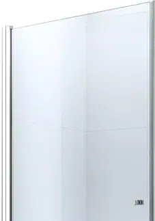 Sprchovacie kúty MEXEN - Pretoria sprchové dvere krídlové 65, transparent, chróm so stenovým profilom 852-065-000-01-00