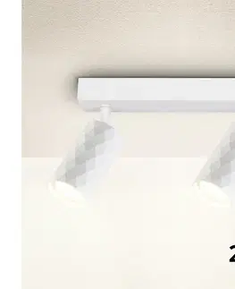 Svietidlá BRILAGI - LED RGBW stlmiteľné bodové svietidlo SELE DIAMANT 2xGU10/4,8W/230V biele BG2854+2xAI2382