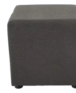 Taburetky KONDELA Regor taburetka sivohnedá