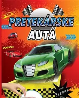 Pre chlapcov Pretekárske autá s úžasnými nálepkami + 2 hračky autíčka