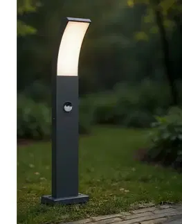 LED osvetlenie BRILAGI - LED vonkajšie svietidlo s pohybovým čidlom ARCELO LED/9W/230V 50 cm IP44 BRZP4011/500/PIR-AN