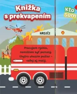 Leporelá, krabičky, puzzle knihy Knižka s prekvapením: Kto som a čo robím?
