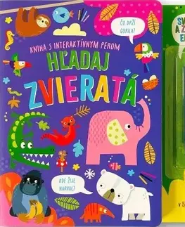 Zvukové knihy Kniha s interaktívnym perom - Hľadaj zvieratá