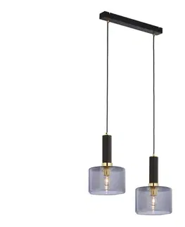 Svietidlá Jupiter 1850 - VA2 - Luster na lanku VANES 2xE27/60W/230V 1850
