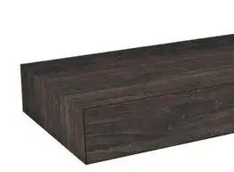 Kúpeľňový nábytok SAPHO - MORIAN umývadlová skrinka 140x14x48cm, dub čierny MR139