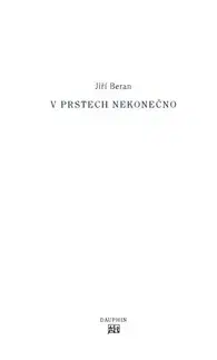 Poézia V prstech nekonečno - Jiří Beran