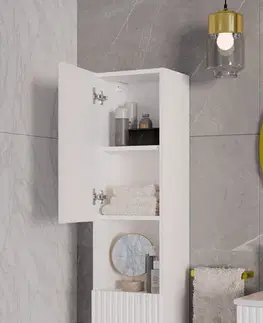 Kúpeľňový nábytok COMAD - Vysoká skrinka 2 dvierka NOVA WHITE 5907611663424
